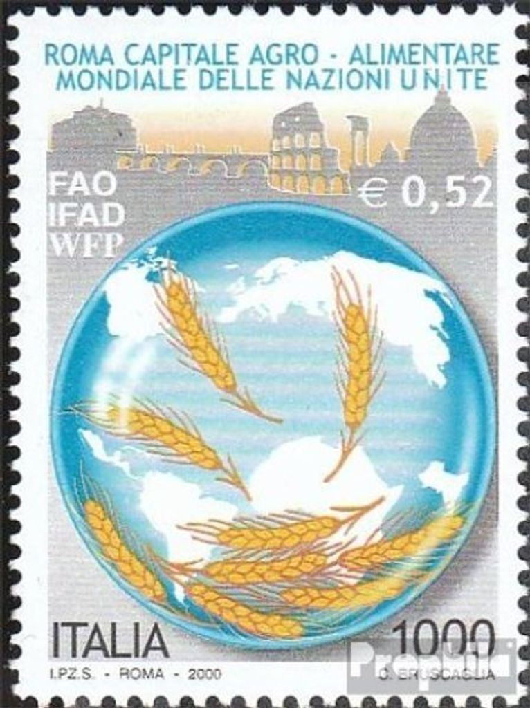 Briefmarken Italien 2000 Mi 2705 (kompl.Ausg.) postfrisch Produktbild 