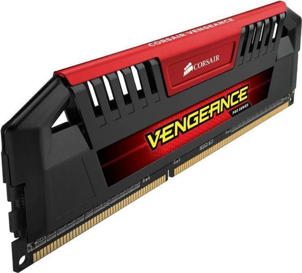 Modulo RAM 8GB DDR3 Corsair Vengeance Pro 1600MHz CL9 - Rosso