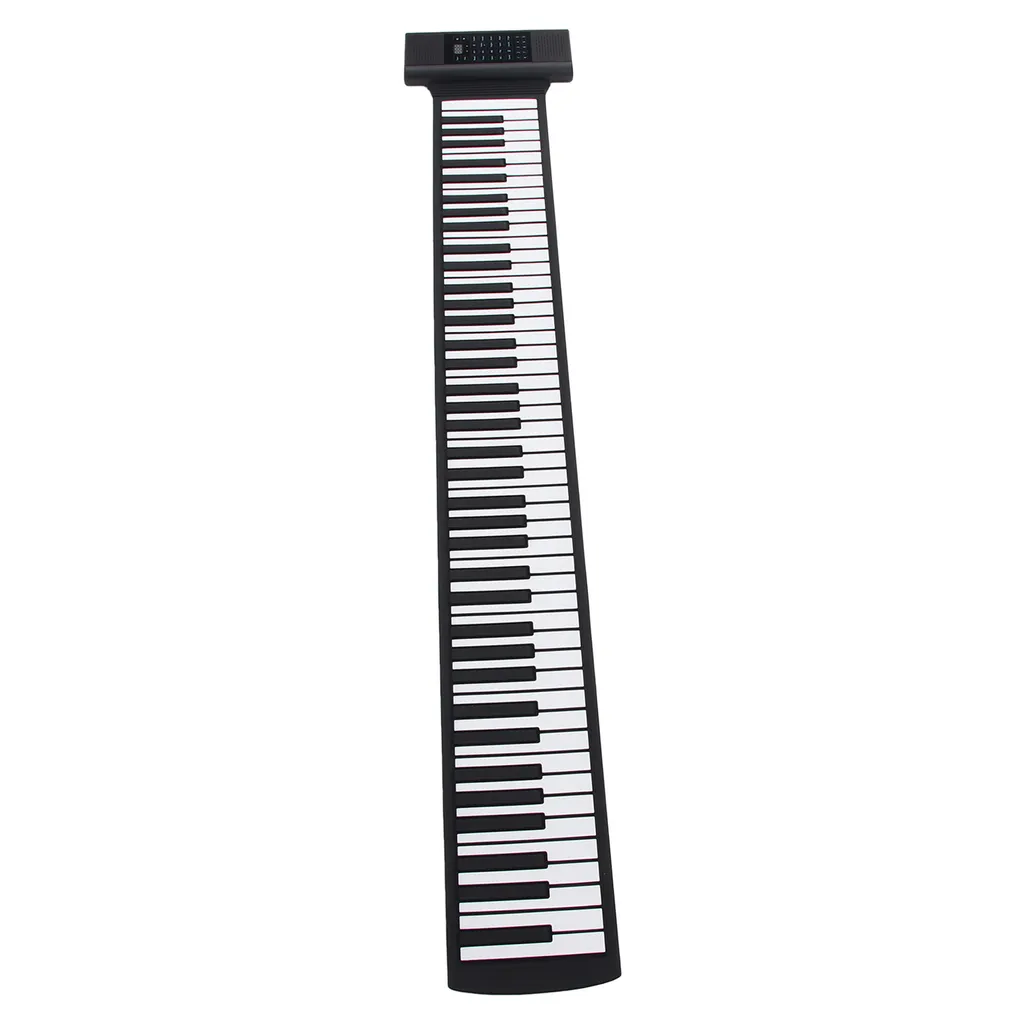 Piano à rouleau à main électronique rechargeable avec affichage LED - 2
