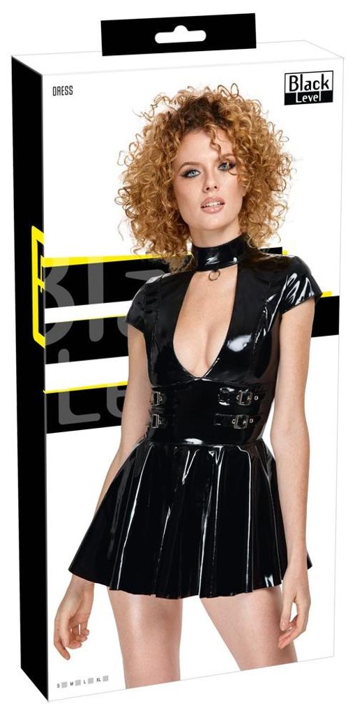 Black Level - Lack Minikleid