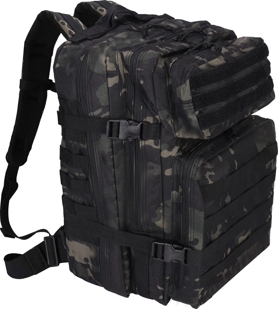 Sac à Dos Militaire 40L Confortable pour Soulager le Dos en Randonnée