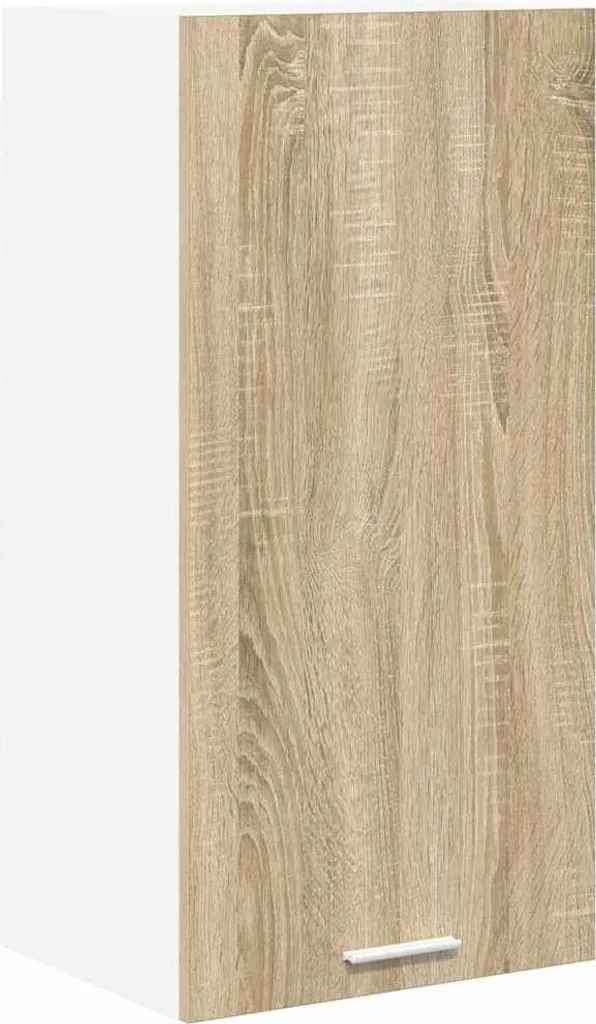 Pensile Cucina SYFAX Quercia Sonoma Bianco 40x31x80 cm | Offerta