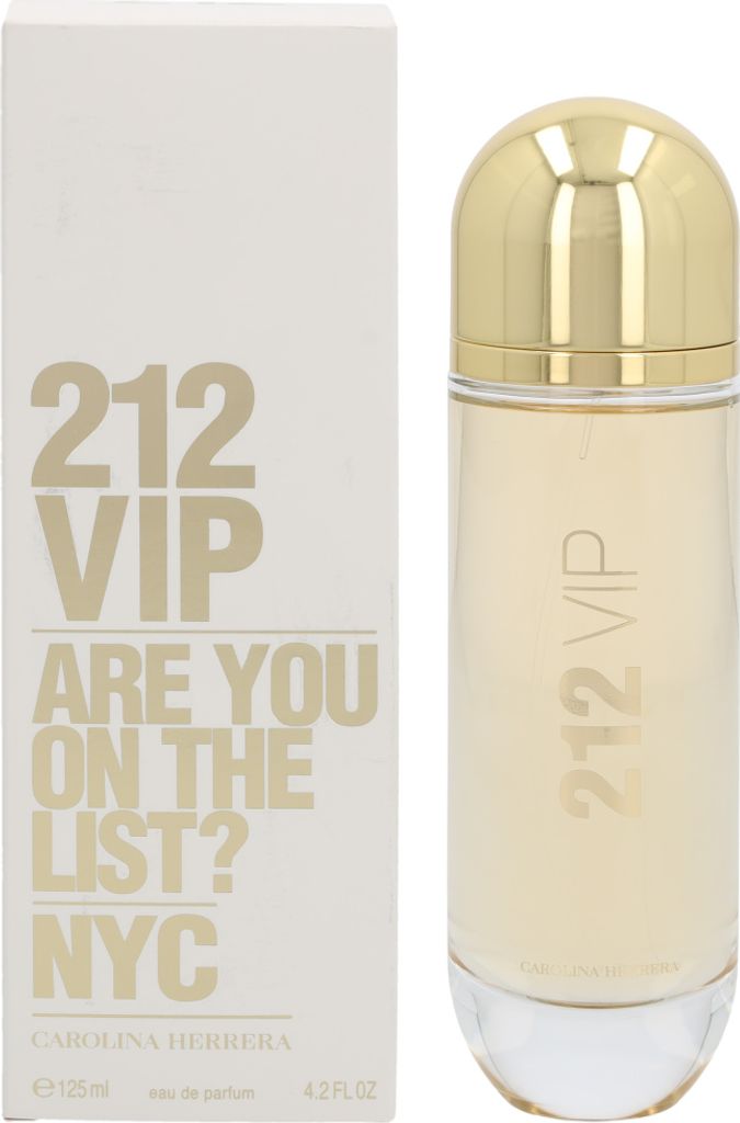 Carolina Herrera 212 VIP, Frauen, 125 ml, Bergamotte, Produktbild 