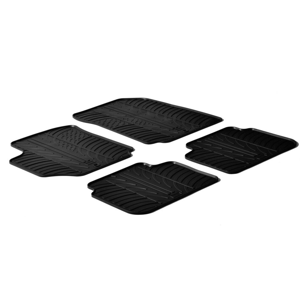 Teppich-Set Gummifußmatten kompatibel mit Fiat Croma 05/05>04/11