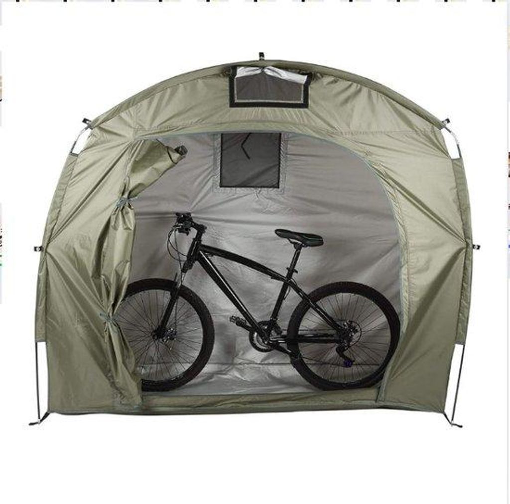 Fahrradtent - Schutztent atmungsaktiv & wasserdicht - Lagerungstent für Gartenbedarf