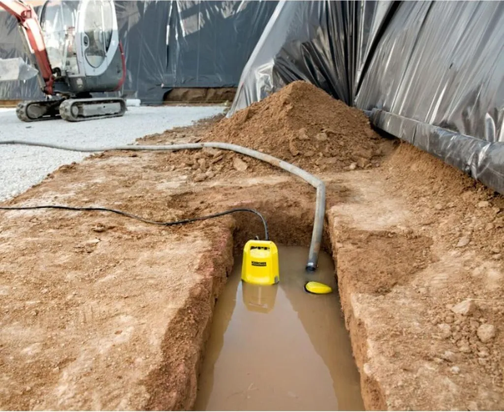 Pompe à eau Kärcher SP 9.500 Dirt pour évacuation eaux chargées
