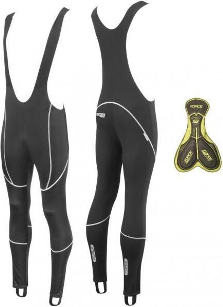FORCE Rad Hose Z70 mit Pad schwarz -5 °C to +5 °C %%% Größe: L