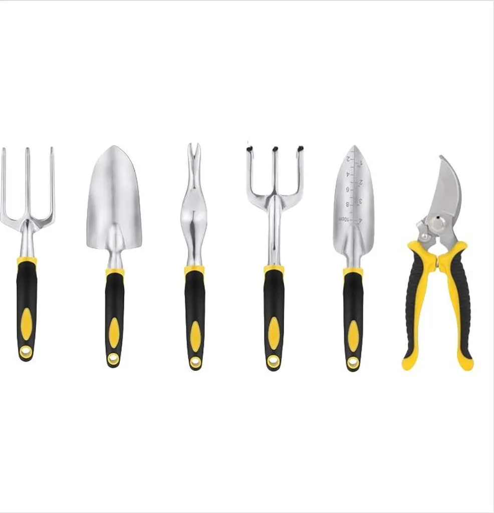 Set Giardinaggio INF per Tutta la Famiglia - 6 Pezzi Sicuri in Alluminio - 1