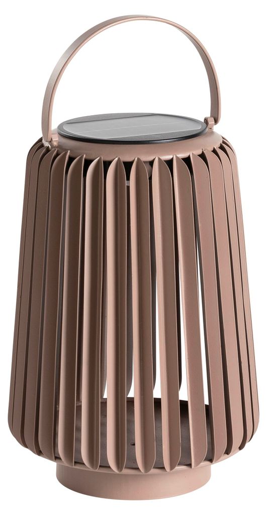 Dehner Solar-Laterne Amira Ø16 x H31 cm – LED Gartenlaterne Produktbild 