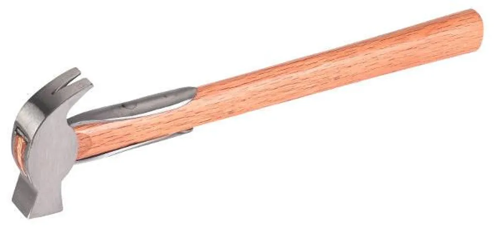 Marteau Kerbl manche en bois renforcé 33cm avec tête acier équilibrée