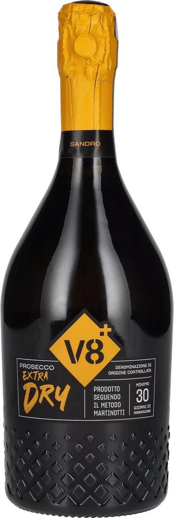 V8+ SANDRO Prosecco Extra Dry DOC 11% Vol. 0,75l Image du produit 