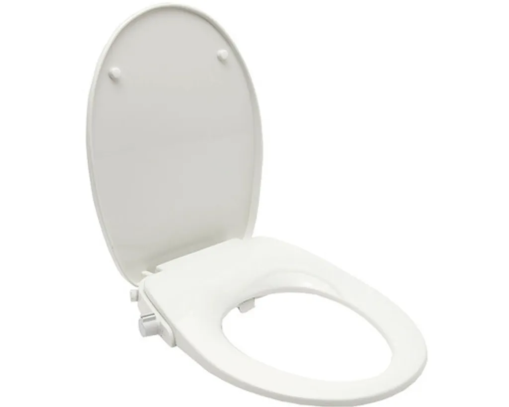Siège de bidet à double buse autonettoyante SATBEASY2233 blanc
