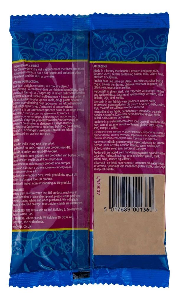 Chilli Powder Extra Hot 6x á 1Kg Image du produit 