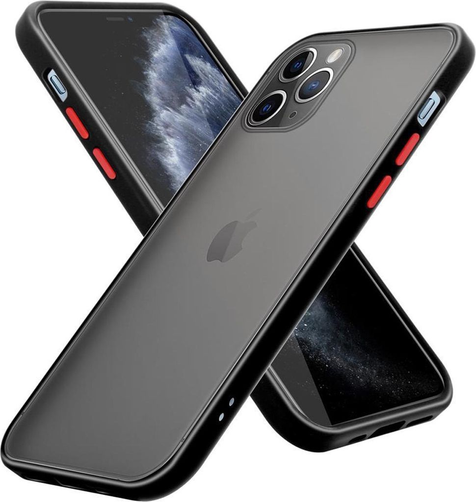 Cadorabo Hülle für Apple iPhone 11 PRO Schutz Hülle in Transparent Handyhülle Hybrid Schutzhülle Etui TPU Silikon