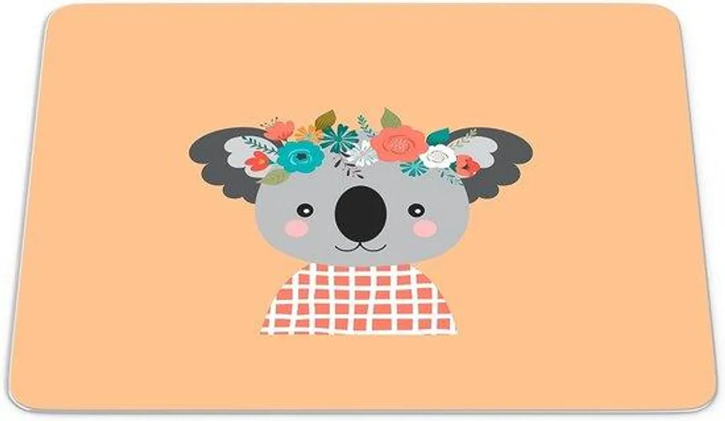 Tapis de souris rectangulaire motif Pop Art 22 x 18 cm pour bureau chic