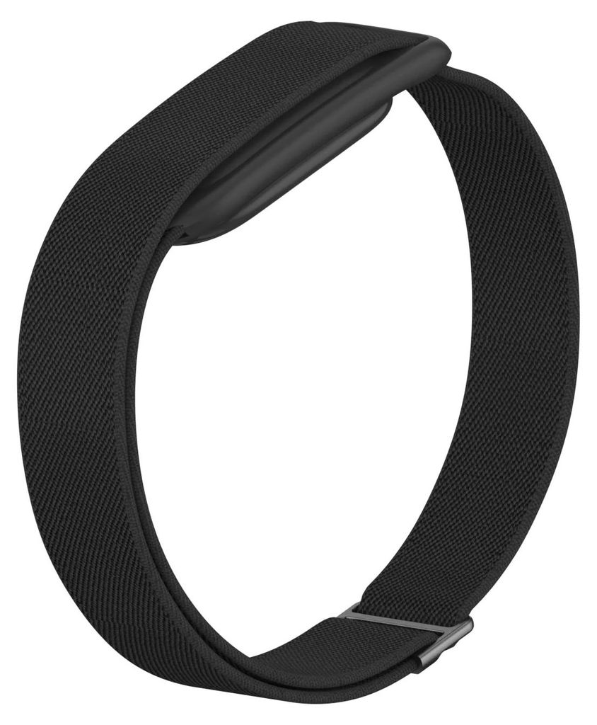 Elastisches Armband passend für Fitbit Air - Schwarz Produktbild 
