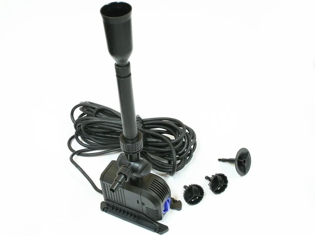 Varan Motors HJ-1503 Pompe à Fontaine 1500L/H pour Bassin et Jeux d'Eau