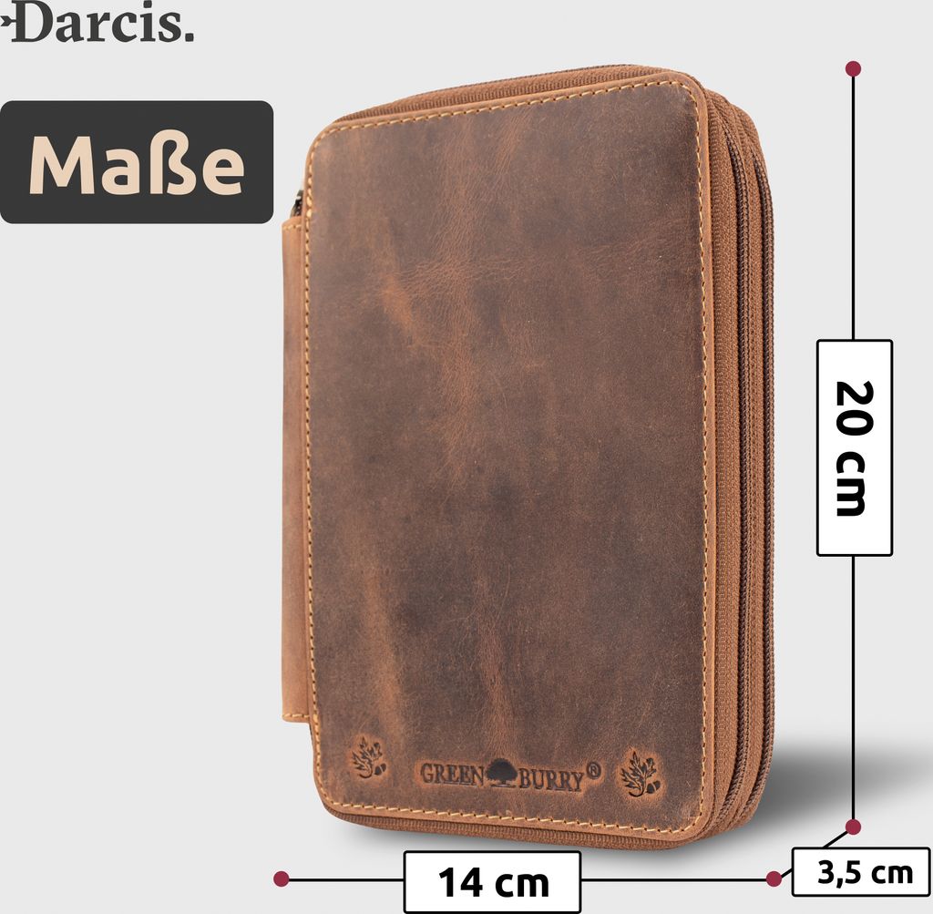 Darcis Federmäppchen -Stiftemappe Vintage Produktbild 5