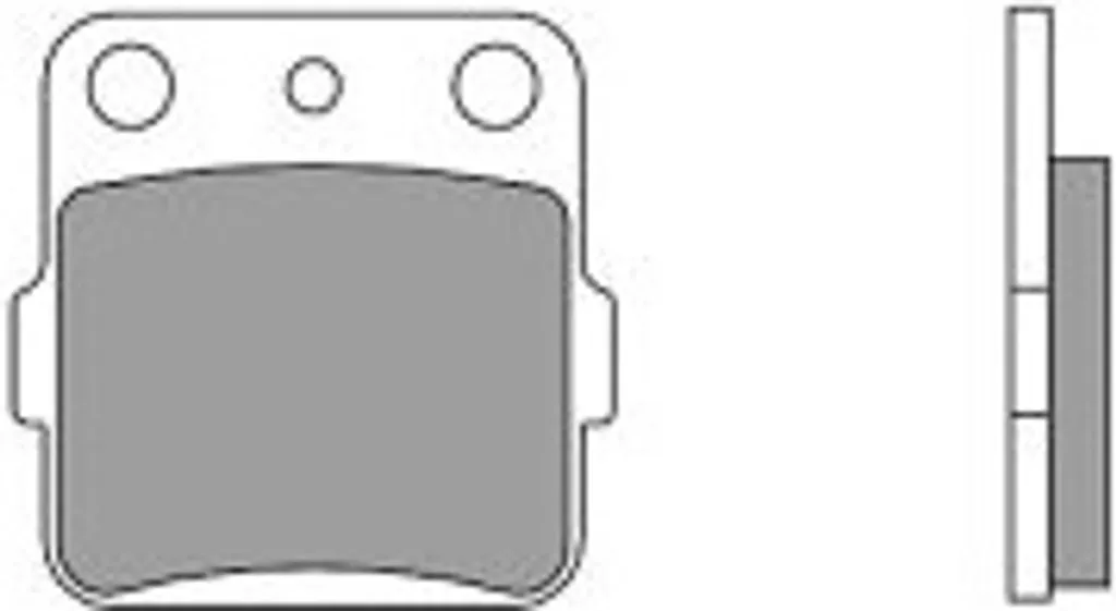 Brembo 07HO32SD Sin.mx : Plaquette de frein frittée haute résistance