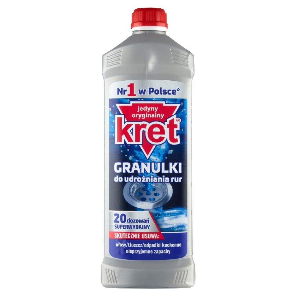 Kret Granulki do udrożniania rur, 800 g Obrázek produktu 
