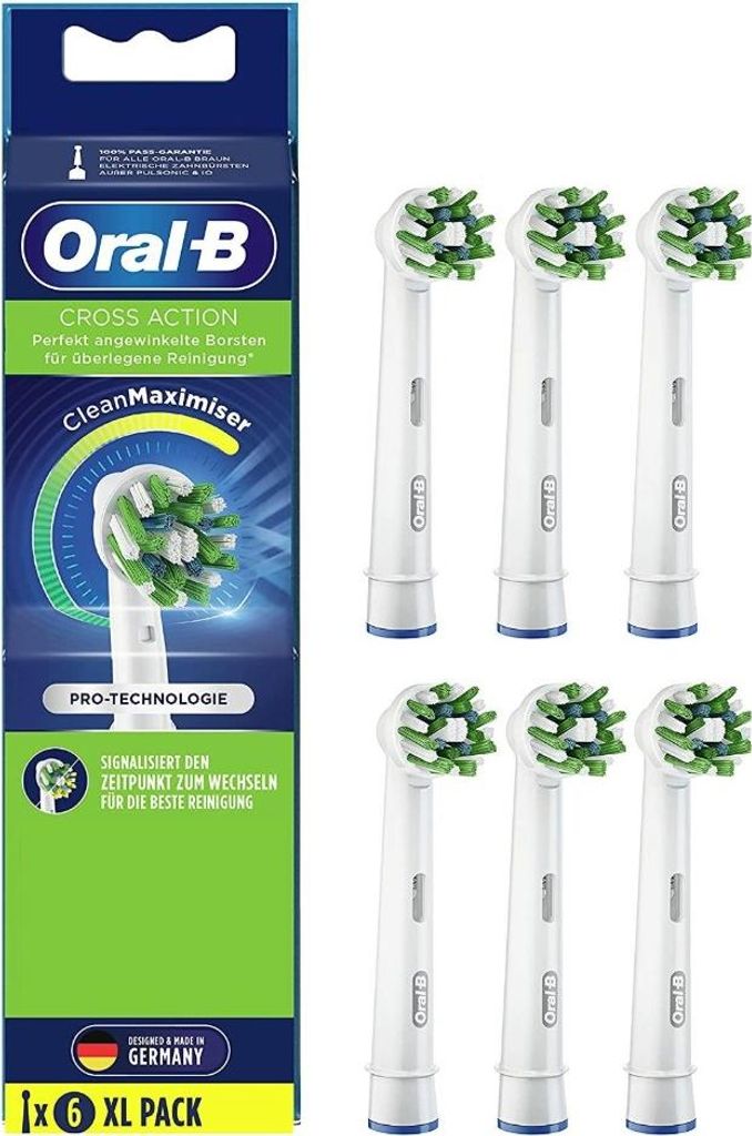 Oral-B CrossAction , 6 Stück(e), Weiß, 3 Monat( e), Produktbild 