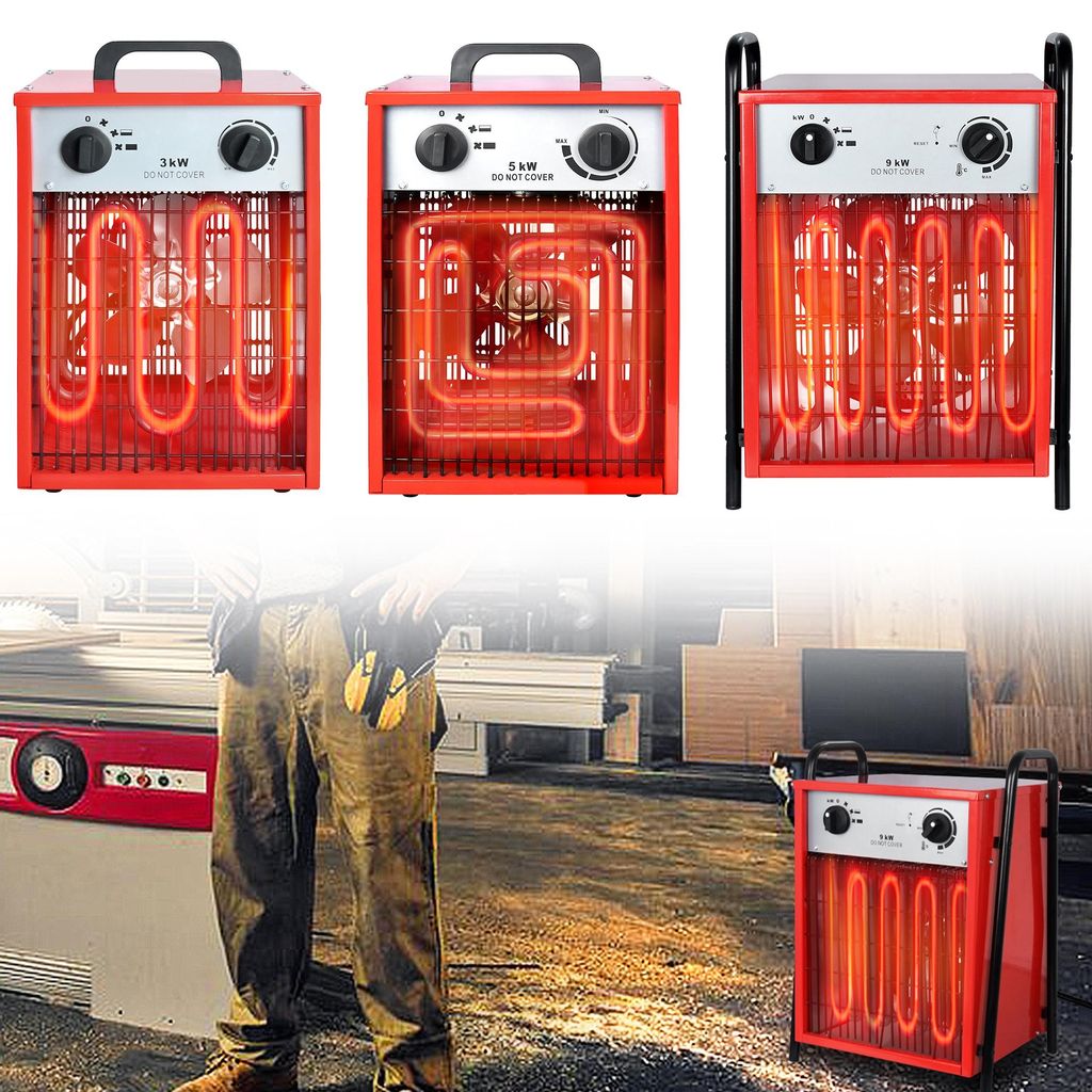 VA-Cerulean, calefactor eléctrico de 3 kW, 220 V, con 3 Imagen del producto 