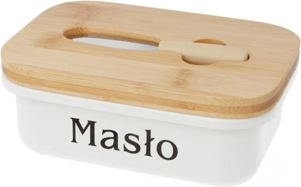 Brunbeste Burriera Acciaio Inox con Coltello - Porta Burro 52996 Elegante