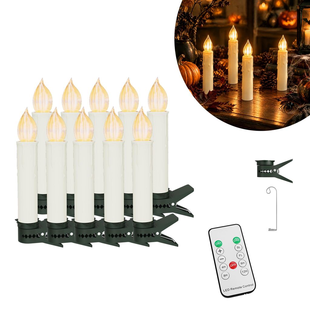 XINZI 20 LED-kerstverlichting voor de kerstboom, warmwit, Productafbeelding 