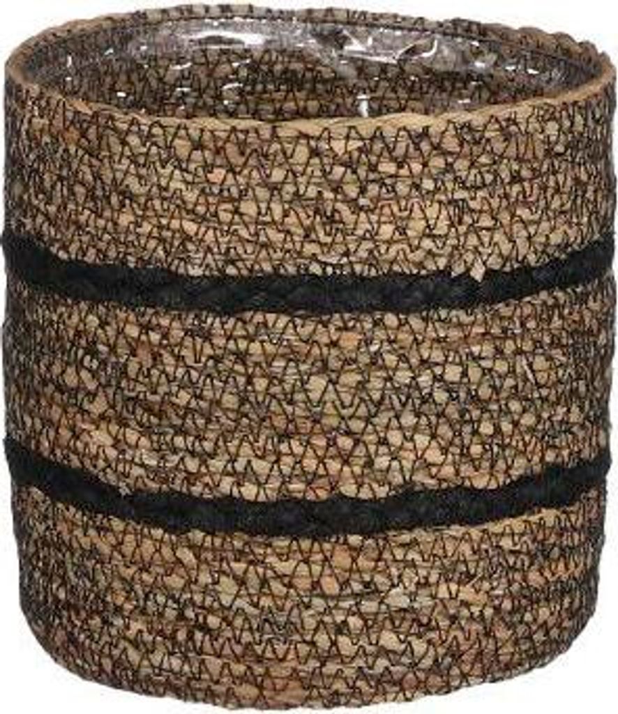 Himmelskorb schwarz h14xd14 cm Mica Decorations