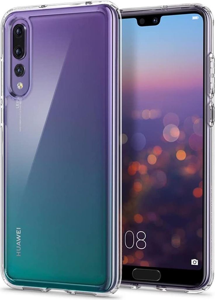 Conie Silikon Schutzhülle für Huawei P20 Pro Tasche klar Case Cover Bumper Hülle durchsichtig in transparent