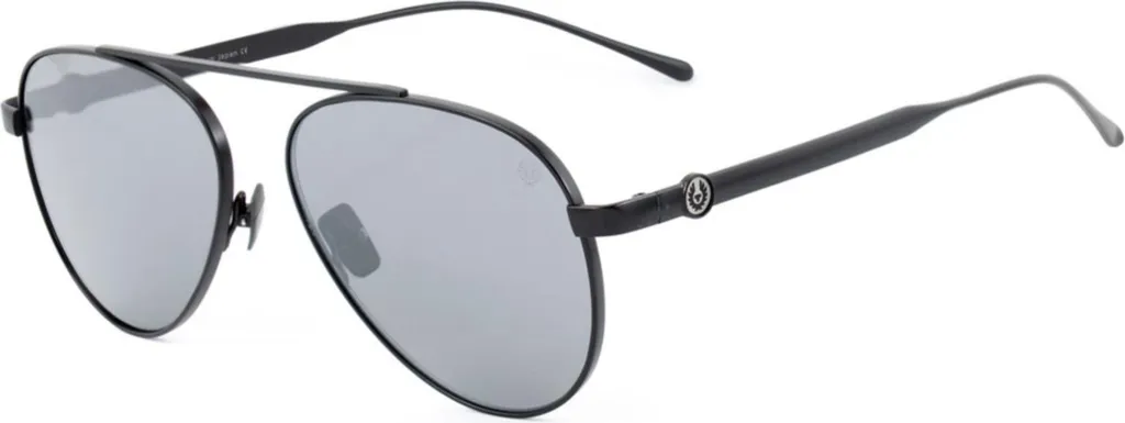 Lunettes de soleil Belstaff S074 : monture aviateur luxe pour homme