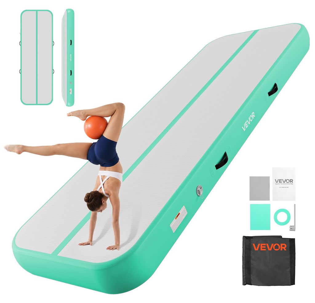 VEVOR Aufblasbare Gymnastikmatte 300x100x20 cm Produktbild 