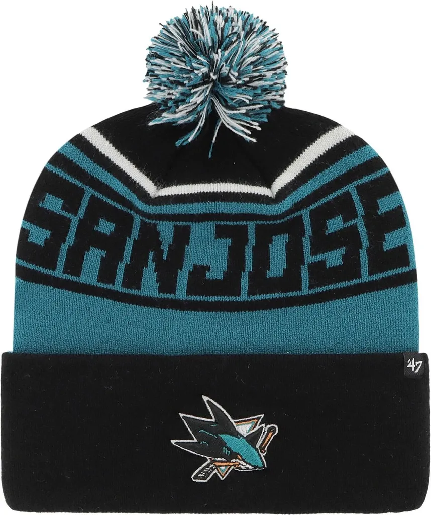 Bonnet d'Hiver San Jose Sharks 47 Brand pour Sport et Vie Quotidienne