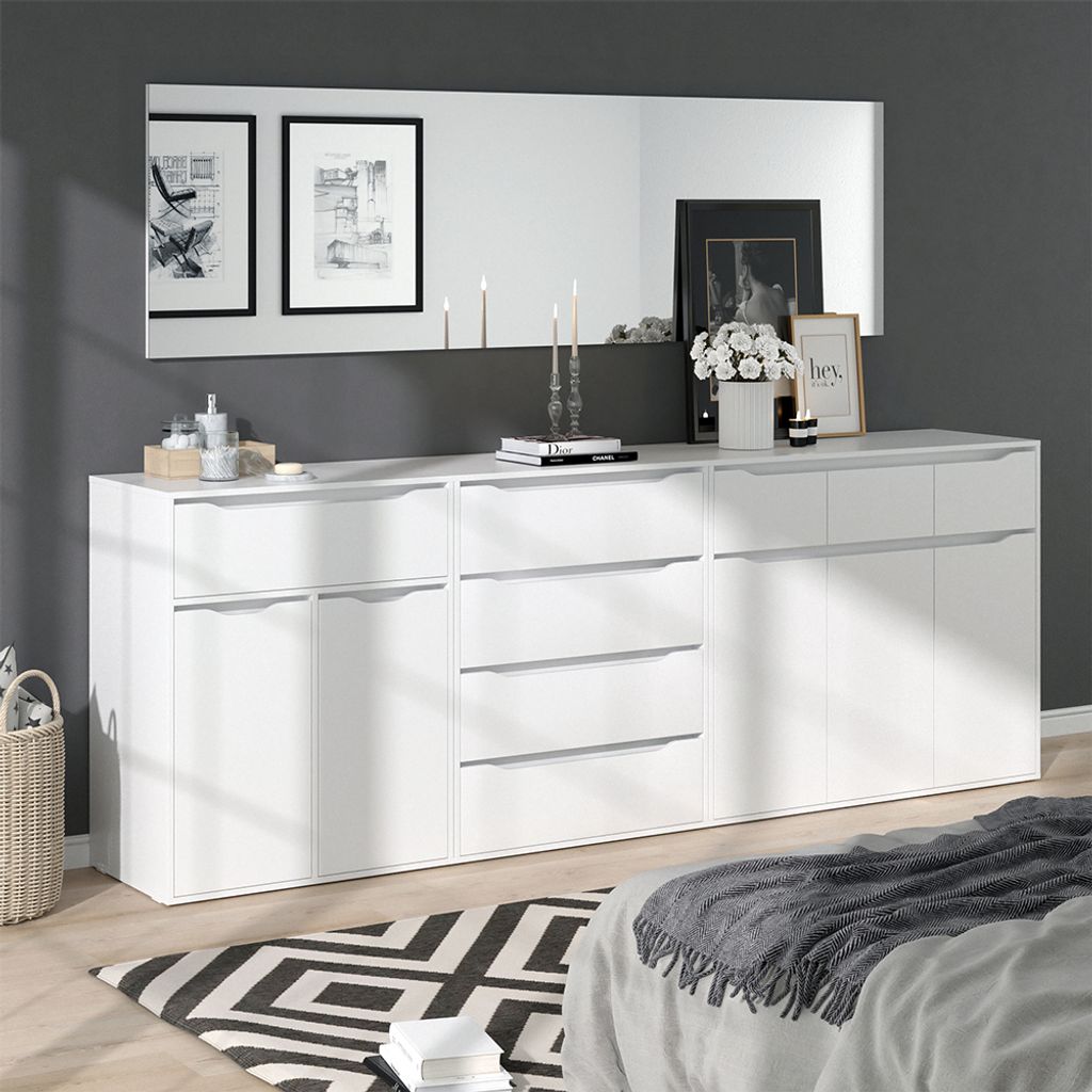 Vicco Skříňka do koupelny Ruben, 80 x 101.6 cm, Bílá Obrázek produktu 4