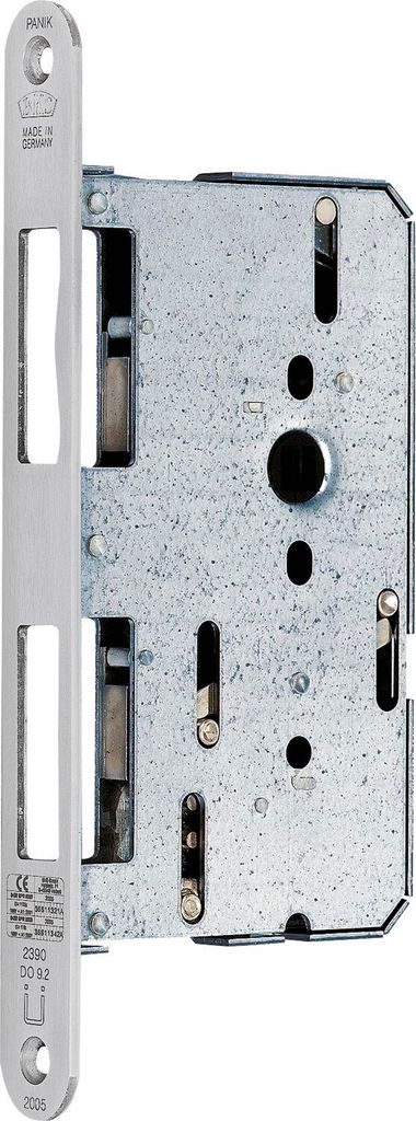 Panik-Treibriegelschloss 2390 rd 20/65/9mm DIN li.VA BKS