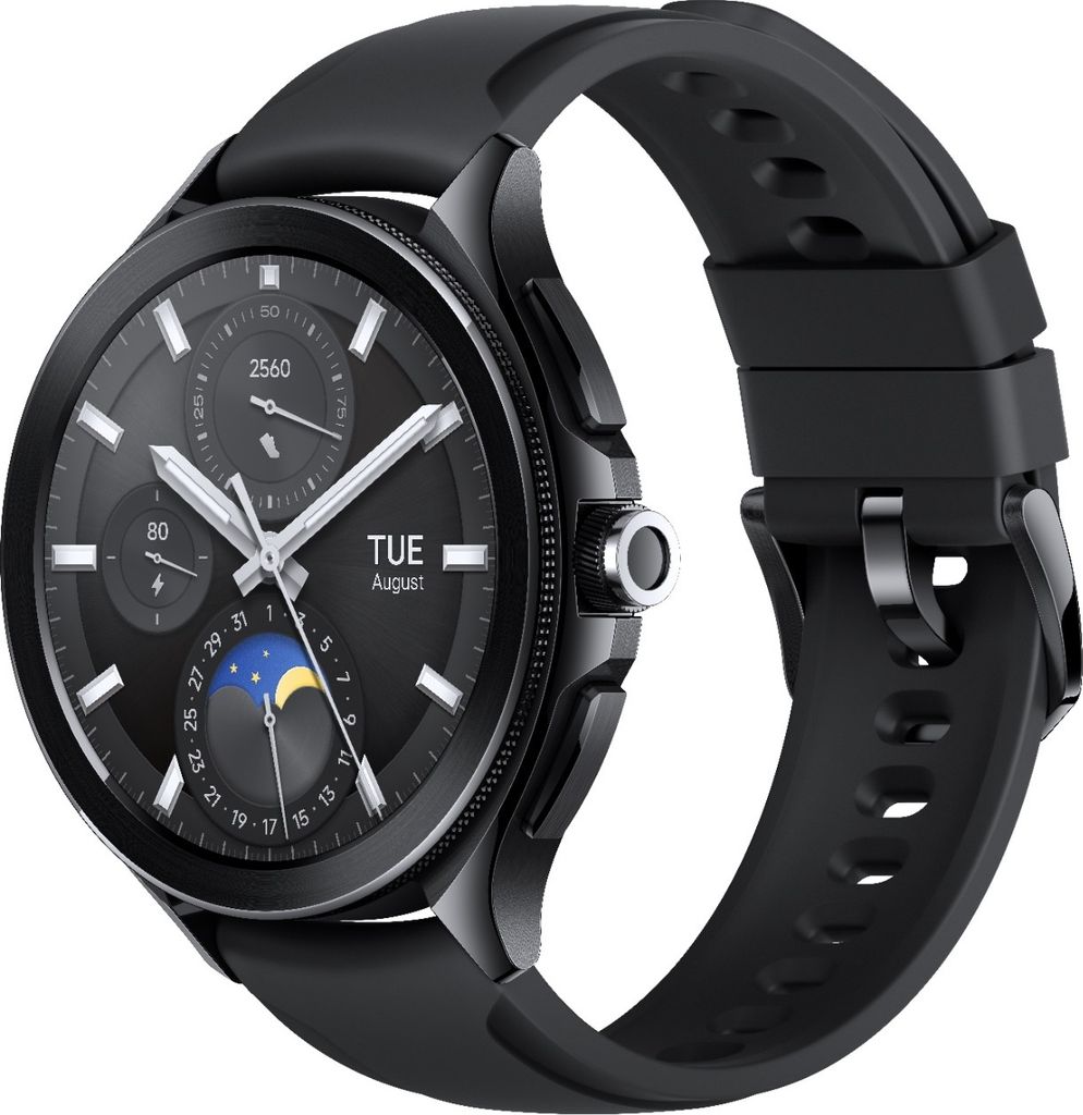Xiaomi Watch 2 Pro 3,63 cm (1,43") AMOLED 46 mm Digital 466 x 466 Pixel Touchscreen 4G Schwarz Wi-Fi GPS (Satellit)