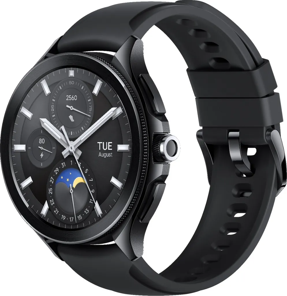 Xiaomi Watch 2 Pro 4G LTE Noire - Smartwatch AMOLED 46mm avec Google Wear