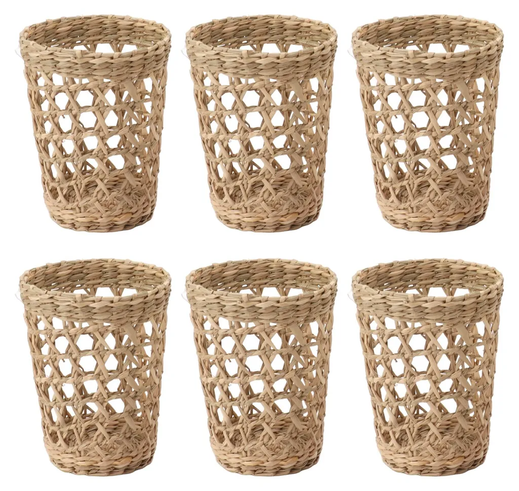 Protection de bouteille et gobelet lot de 6 manchons isolants tissés