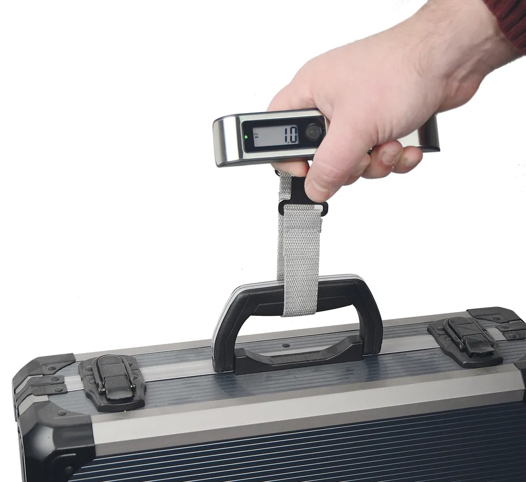 Pèse-bagages électronique 50 kg avec écran LCD - Mannesmann M81900
