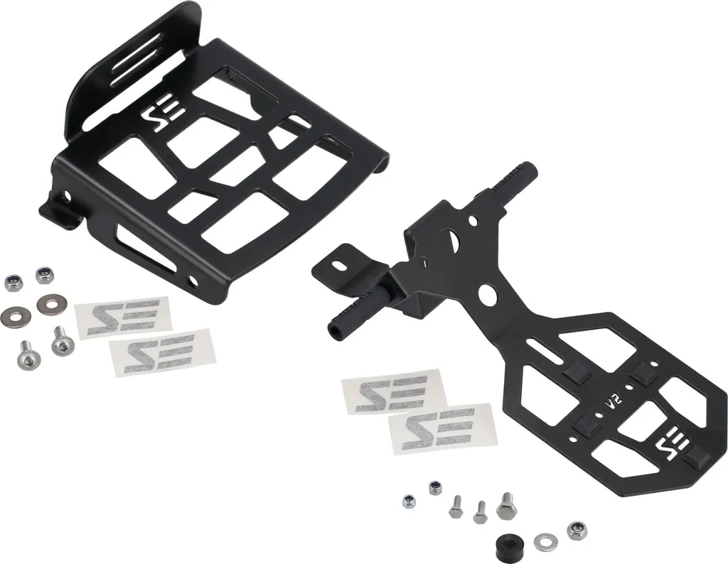 Porte-bagages SimMade Sport V2 Noir pour Simson S50 S51 S70 Complet