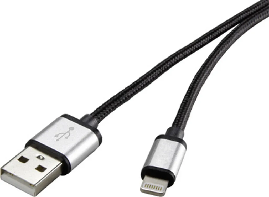 Renkforce RF-4683966 Cavo Lightning da 3 m nero - 1