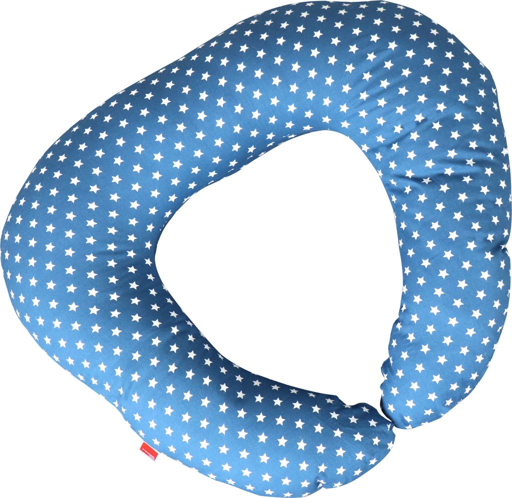 POWER INN BABY'S BUDDY Stillkissen | ca. 70x82cm | Blau