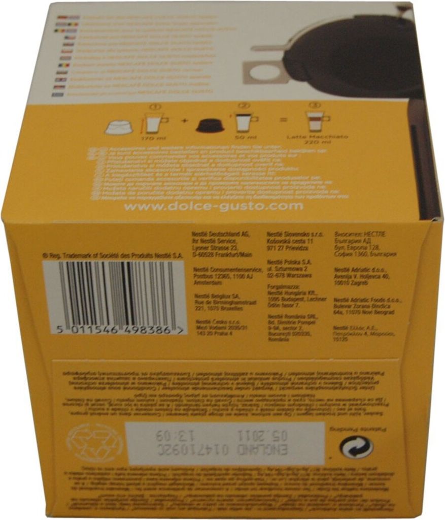 Nescafé Dolce Gusto Latte Macchiato Kawa 8 napojów 16 Zdjęcie produktu 6