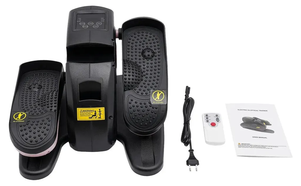 Pédalier électrique rose avec télécommande et écran LCD multifonction - 5