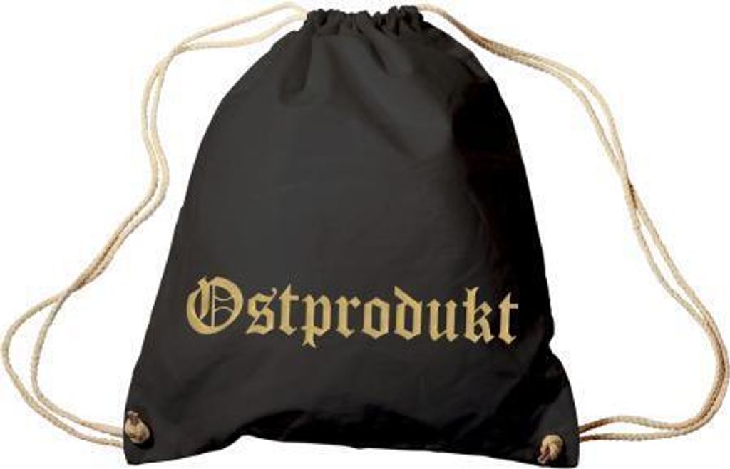 Sporttasche mit Aufdruck - Ostprodukt - 65036 - Trend-Bag Turnbeutel Rucksack