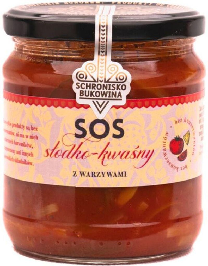 Sauce aigre-douce aux légumes, 400 ml Image du produit 