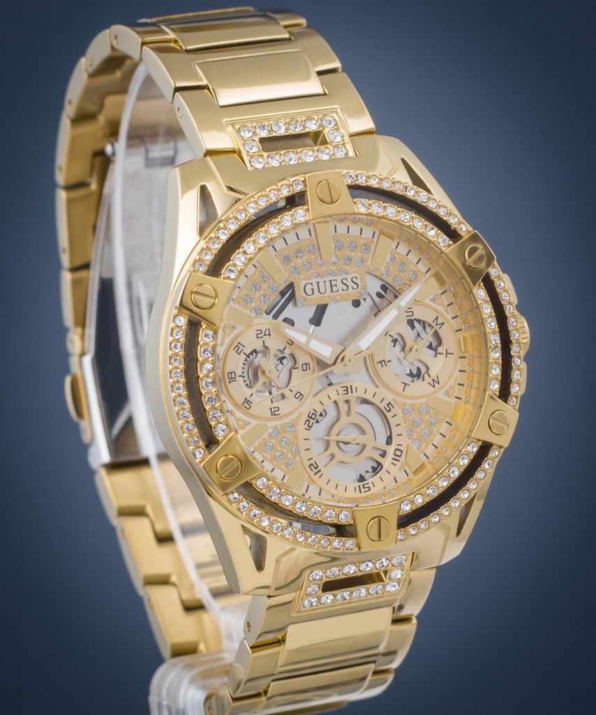 Guess GW0464L2 Damenuhr Queen Multifunktion Goldfarben