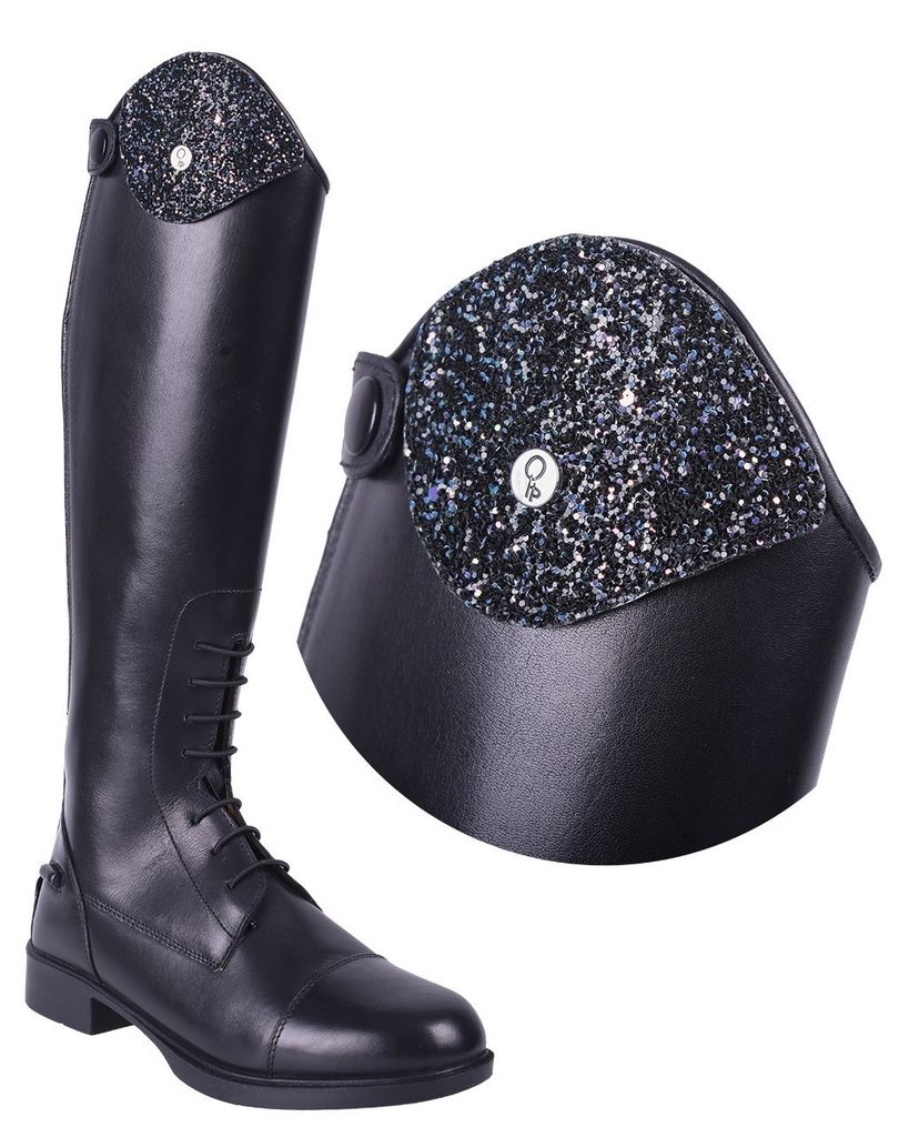 QHP Austauschteil Patch Romy Glitzer 35-37 navy