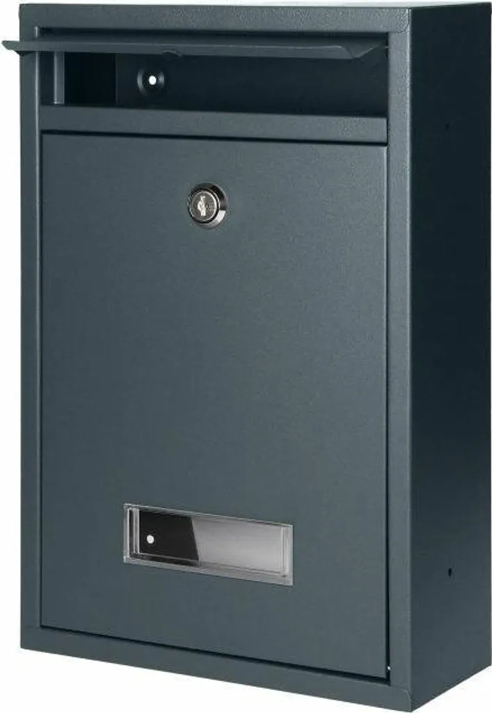 Boîte aux Lettres Design Orno Bali Anthracite en Acier Haute Résistance UV