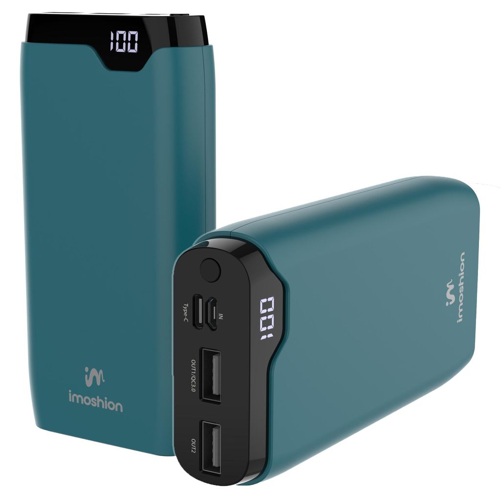 imoshion Powerbank - 20.000 mAh - Schnelles Aufladen und Produktbild 